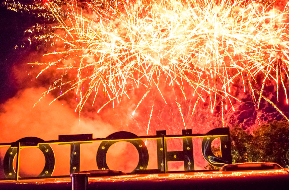 wedding fireworks